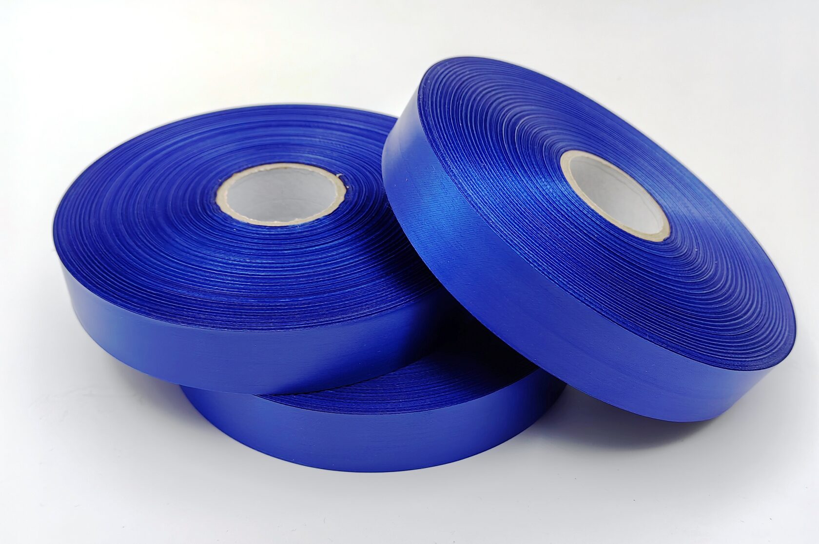 Сатиновая лента 25мм/200м Electric Blue 352
